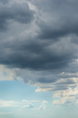 Clouds and blue sky background