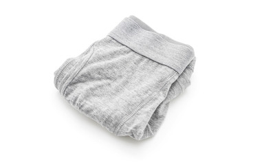 men underwear on white background