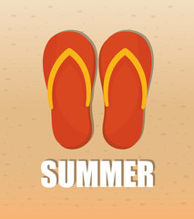 summer vacation travel icon vector illustration graphic design