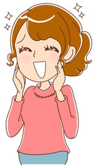 女性のイラスト