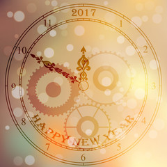 Obraz premium antique clock fac