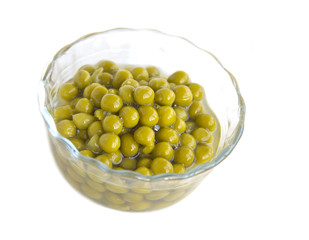 Canned green peas