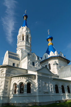 Church of St. Dmitry Solunsky in village Korobovka, Russia