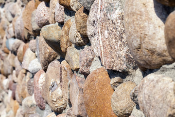 part of a stone wall