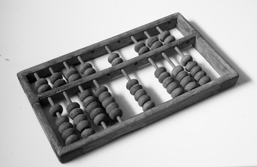 VINTAGE ABACUS FOR CALCULATION 