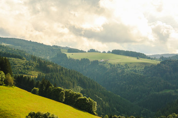 Landscape of Black Forest, Schwarzwald, Germany 

