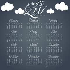  calendar 2017.
