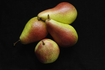 Still life of pears