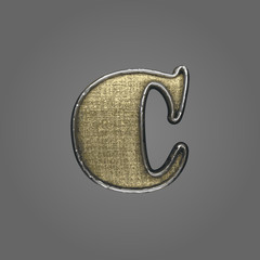 c vector fabric letter