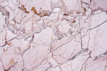 Naklejka premium Pink light marble stone texture background.Beautiful soft pink m