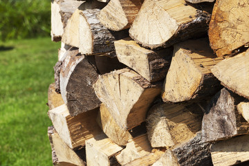 logs for the stove
