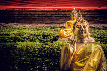 Buddha Statue Chiang mai Province in Thailand