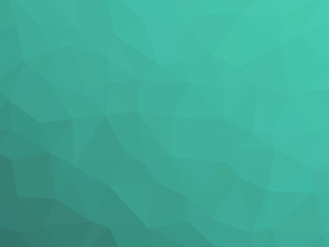 Green teal blue gradient abstract polygonal triangular background