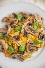 Herbstliches Risotto