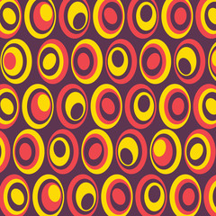 Retro Ellipses Background