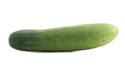 Cucumber on white background.