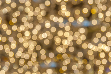 Blur light bokeh abstrac background concept