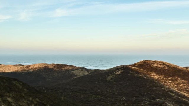 Zeitraffervideo Wolken und Wellen von der Uwe D&uuml;ne auf Sylt