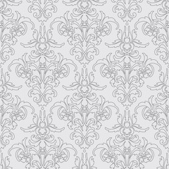 Ornamental seamless pattern set. Abstract texture background. Line drawing with art flower.