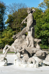 München - Denkmal im alten botanischen Garten