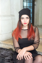 Girl in Ferrara Center