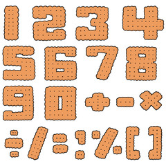 vector set of cracker number