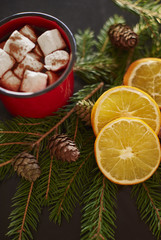 Picture of pretty Christmas decoration.