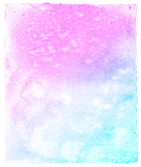 Fototapeta premium Abstract pink watercolor on white background.This is watercolor splash.It is drawn by hand.