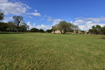 Mission San José y San Miguel de Aguayo the Catholic Mission in San Antonio Texas.