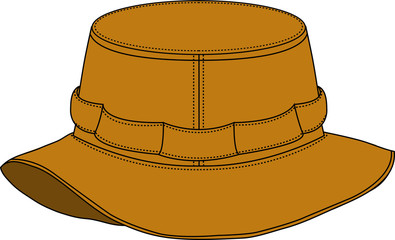 Illustration of Safari Hat