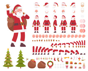 Santa Claus character creation set