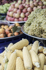 fruit and vegetables at grocery