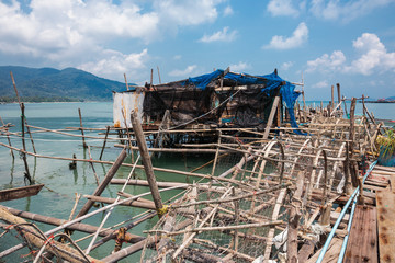 Bay in fishing village of Bang Bao