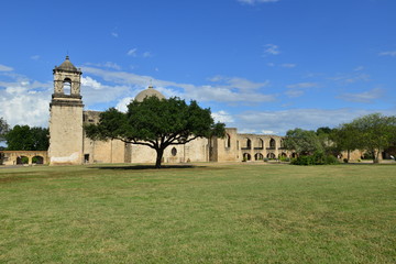 Mission San José y San Miguel de Aguayo the Catholic Mission in San Antonio Texas.