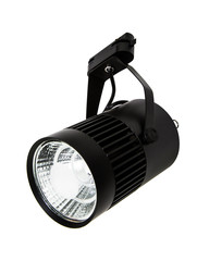 LED down light on white background