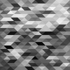 Background out of triangles with shades of gray.