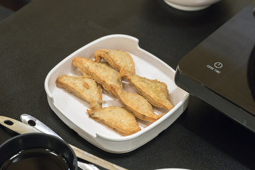 Fried fish balls
