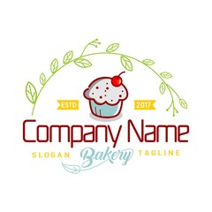bakery vector logo