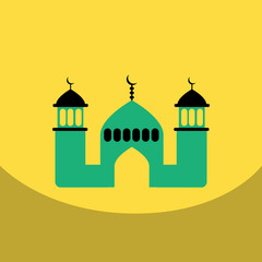 flat vector icon design collection ramadan festival