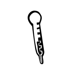 medical thermometer icon image vector illustration design 