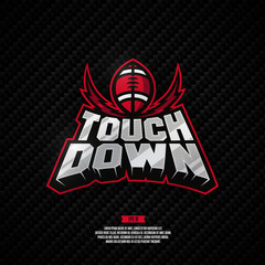 American football logo.