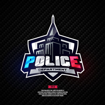 Police department logo.