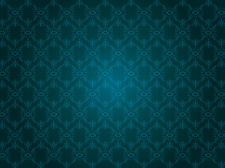 Obraz na płótnie Canvas Geometric stylish Turquoise background