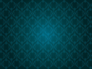 Geometric stylish Turquoise background