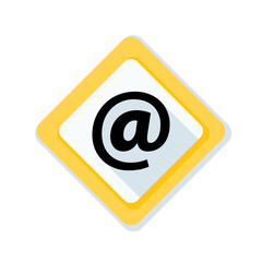 Obraz premium Spam hazard sign