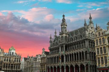 Fototapeta na wymiar Brussels Grand Place.