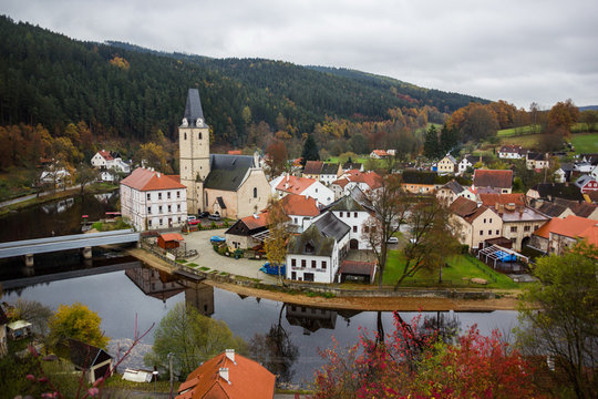 Rozemberg nad Vltavou, Czech Republic.