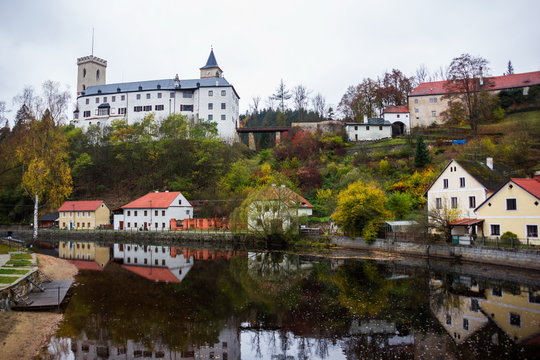Rozemberg nad Vltavou, Czech Republic.