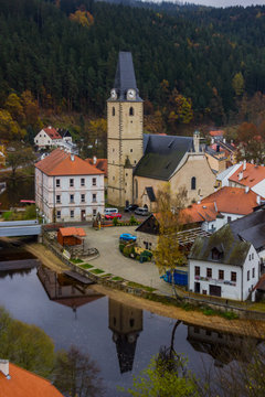 Rozemberg nad Vltavou, Czech Republic.