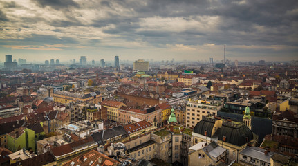 Zagreb-city scape